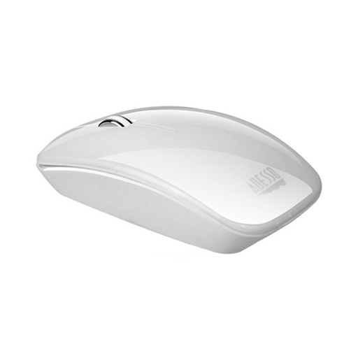 You Recently Viewed Adesso IMOUSE M300W Mouse - Bluetooth - USB-Optical-3 Button(s) - Glossy White - Wireless Image